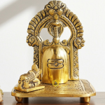 Aluminium Shivling Idol – 5 Inch Shiva Lingam For Pooja