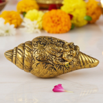 Aluminium Showpiece Shank Ganesh
