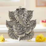 Aluminium  Showpiece Ganesh Patta SIlver