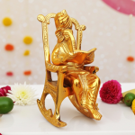 Aluminium Showpiece Ganesh On Chair