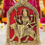 Aluminium Durga Ji Statue – Beautiful Religious Home Décor Idol