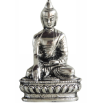 Aluminium Buddha Idol Showpiece – Spiritual Home Decoration