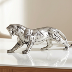 Aluminium Showpiece Tiger