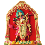 Aluminium Showpiece Wall Hanging Shree Nath Statue