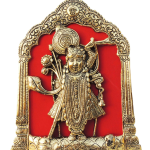 Aluminium Showpiece Wall Hanging Shreenath Statue