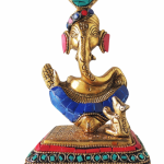 Aluminium Showpiece Ganesh Statue
