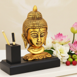 Aluminum Buddha Pan Holder – Decorative Multi-Purpose Showpiece