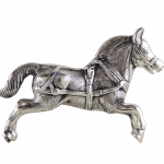 Modern Aluminum Running Horse Sculpture For Interior Styling