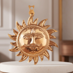 Copper Showpiece Wall Hanging Sun