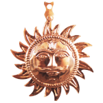 Copper Showpiece Wall Hanging Sun