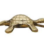 Brass Showpiece Tortoise, Turtle [Kachua] Small Statue