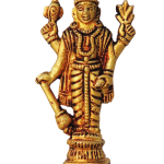 Brass Vishnu Ji Idol Statue – Spiritual Puja Mandir Decor