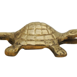 Brass Showpiece Tortoise, Turtle [Kachua] Small Statue