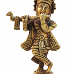 Brass Showpiece Krishna god Idol Statue