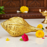Brass Showpiece Shank, Conch
