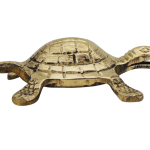 Brass Showpiece Tortoise, Turtle [Kachua] Small Statue