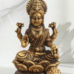 Brass Showpiece Laxmi Ji God Idol Statue