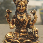 Brass Showpiece Laxmi Ji God Idol Statue