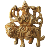 Brass Durga Ji Goddess Statue – Divine Idol for Home Worship