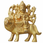 Brass Durga Ji Idol – Handcrafted Brass Sculpture for Home Decor