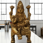 Brass Showpiece Laxmi Ji God Idol Statue