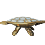 Brass Showpiece Tortoise, Turtle [Kachua] Statue