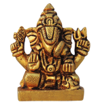 Brass Showpiece Dagdu Ganesh Ji God Idol Statue