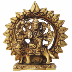 Brass Durga Ji Statue – Beautiful Handcrafted Goddess Idol