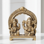 Brass Showpiece Laxmi Ganesh Statue