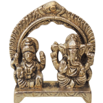 Brass Showpiece Laxmi Ganesh Statue
