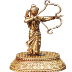 Brass Showpiece Ram Lala God Idol Statue