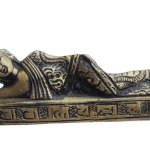Brass Sleeping Buddha Statue – Calm & Peaceful Home Decor