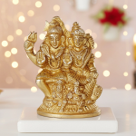 Brass Shiv Parivar Statue – Handcrafted Religious Home Decor