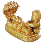 Brass Vishnu Laxmi with Sheshnag Idol – Premium Divine Statue