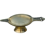 Brass Table Decor Oil Lamp Deepak No. 00  - Mini Brass Deepak for Puja Set