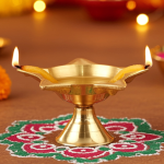 Brass Panch Mukhi Deepak No. 00