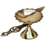 Brass Swastic Deepak No. 2