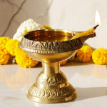 Brass Stand Kuber Deepak No. 00