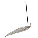 Aluminum Agarbatti Stand, Holder Single Stick Silver