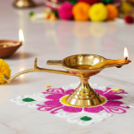 Brass EK batti Arti Deepak No. 2