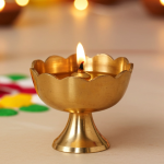 Brass Kamal Deepak No. 2