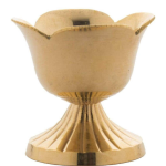 Brass Showpiece Gulab Deepak Statue