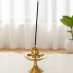 Brass Kamal Katori Agarbattin Stand No. 5