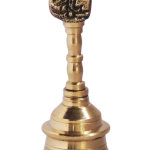 Brass Nandi Hand Bell, Ghanti No. 1, Height : 3.5 Inch