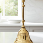 Brass Round Temple Puja Bell No. 3