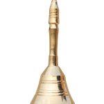 Brass Pooja Hand Bell, Meenar Ghanti