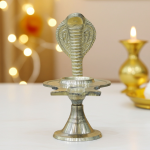 Brass Jaladhari Argha Shivling – Traditional Pooja Base