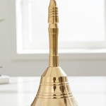 Brass Pooja Hand Bell, Meenar Ghanti