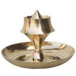 Brass God Temple Agardan, Agarbatti Stand Plate