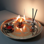 Steel Puja Thali